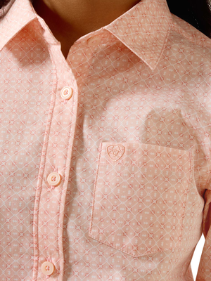 Chemise Kirby Tropical Peach Geo - Fille