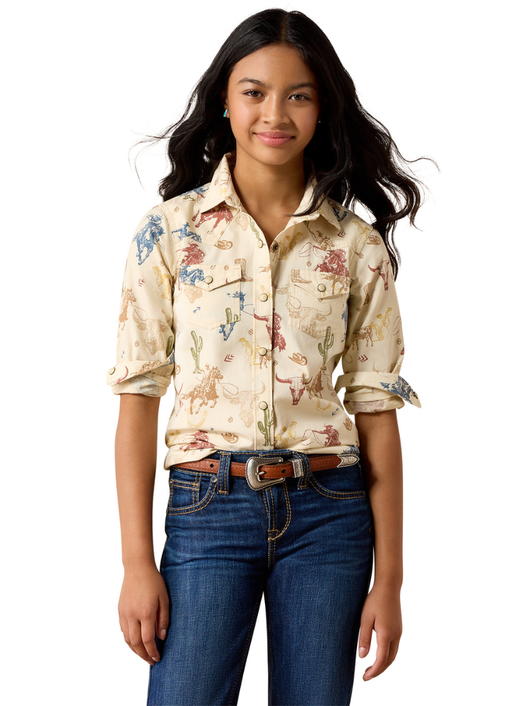 Chemise Western Ranch Tale - Fille