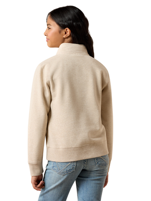 Chandail 1/4 zip Running Wild - Fille