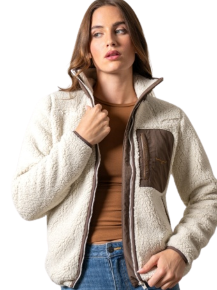 Veste en sherpa Arlee - Femme