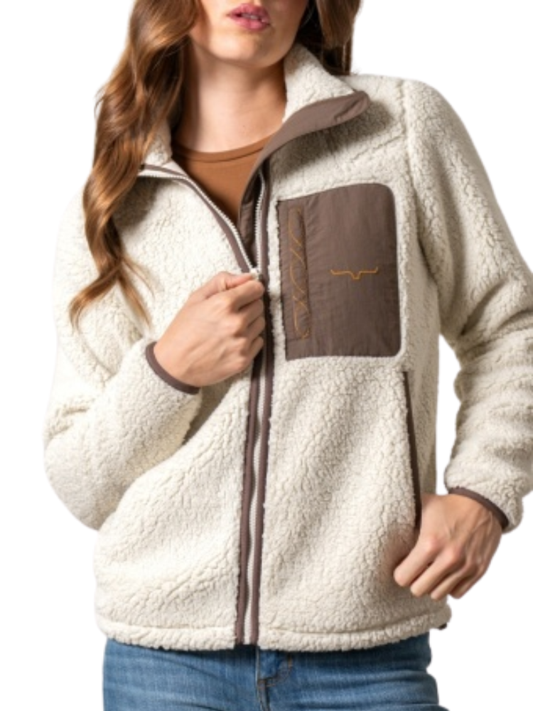 Veste en sherpa Arlee - Femme