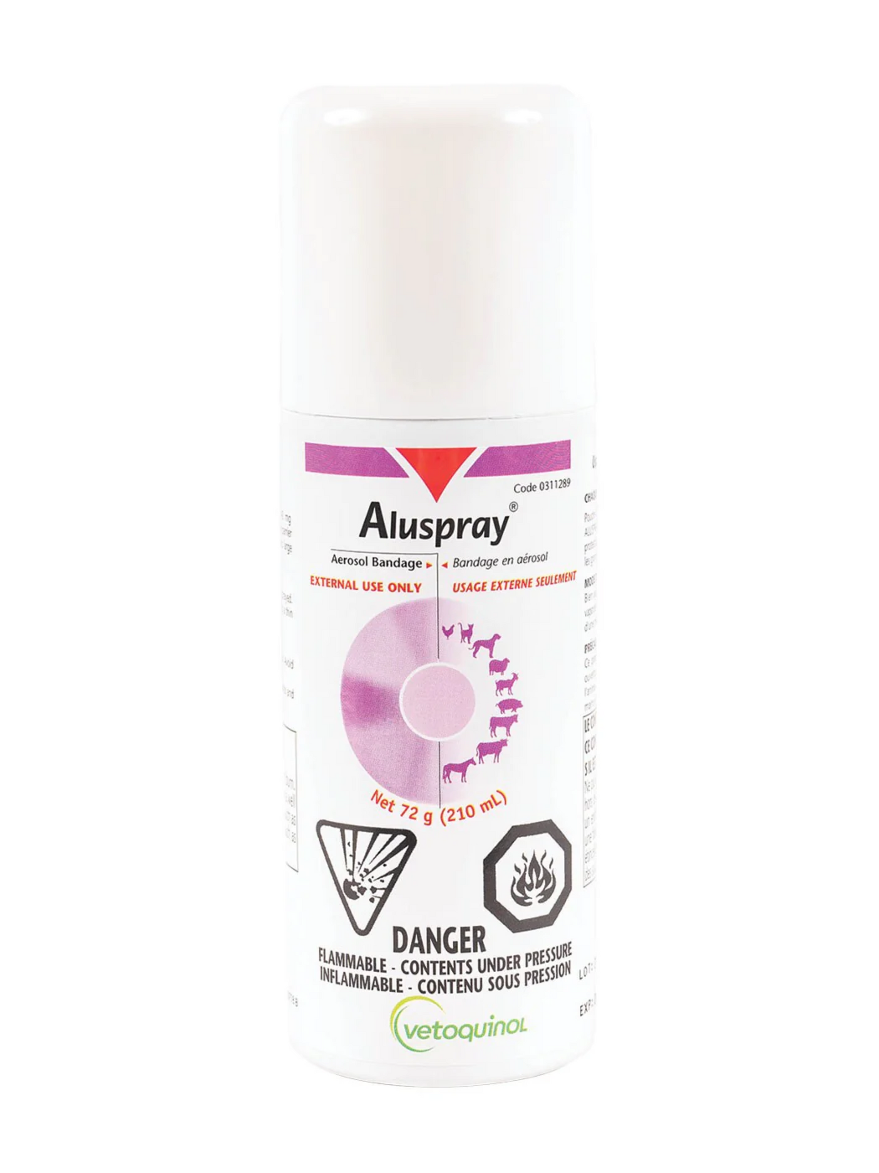 Aluspray Aerosol Bandage