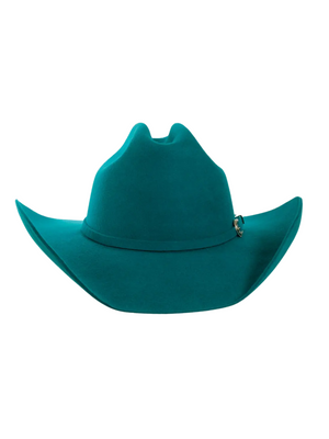 Chapeau Western Cattleman en feutre 3X Teal - Adulte