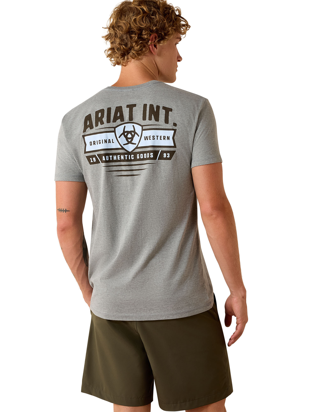 T-Shirt Banner Badge Ice Berg - Homme