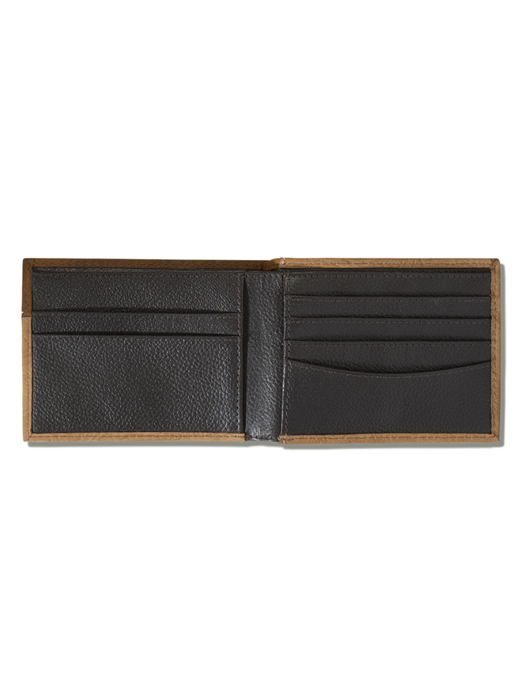 Portefeuille Bifold Floral Embossé