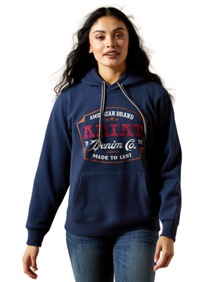 Hoodie Emblem - Femme