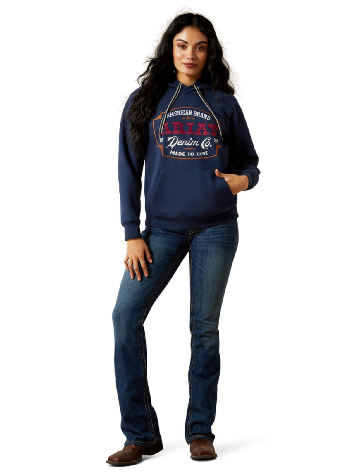 Hoodie Emblem - Femme