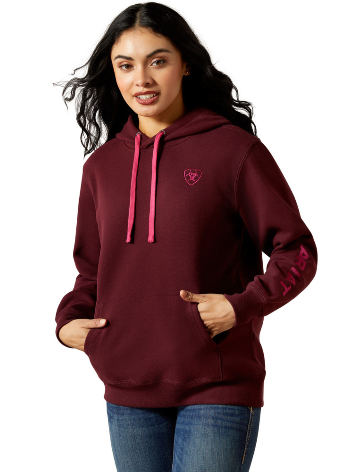 Hoodie Logo 2.0 Port Royale - Femme