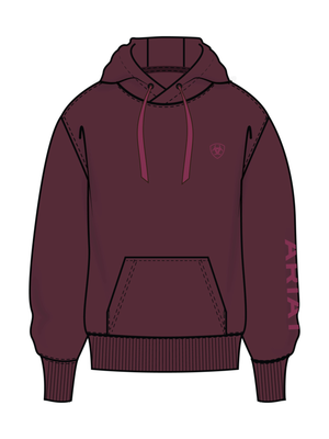 Hoodie Logo 2.0 Port Royale - Femme