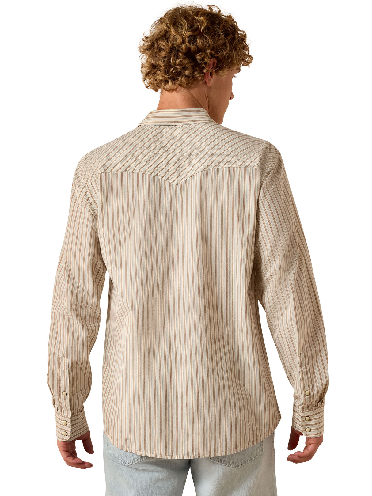 Chemise Retro Hesper Sandshell Stripe - Homme