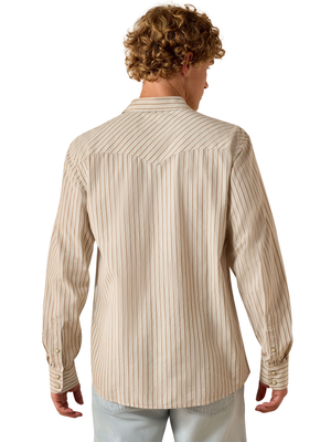 Chemise Retro Hesper Sandshell Stripe - Homme