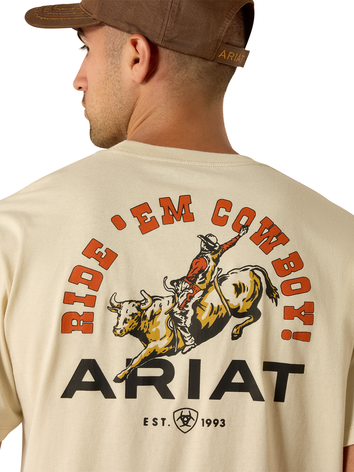 T-Shirt Ride Em Cowboy - Homme