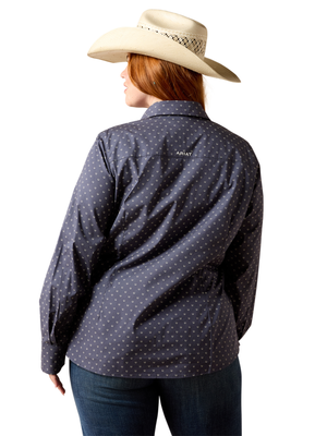 Chemise Kirby Stretch Ombre Blue Horseshoe - Femme