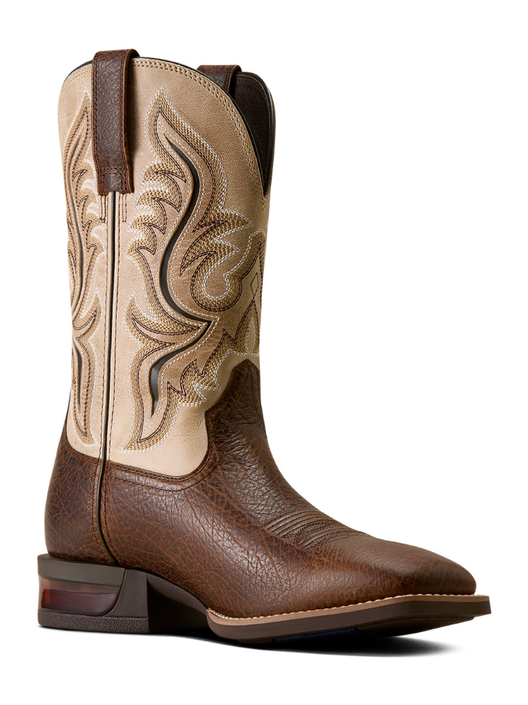 Bottes Western Conquer Wide Square Toe Amber Toffee - Homme