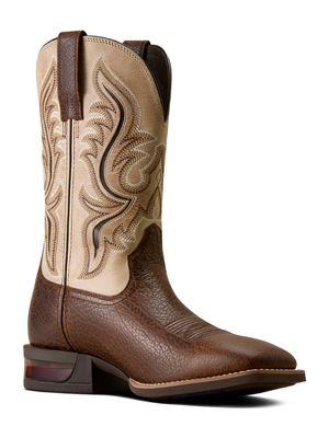 Bottes Western Conquer Wide Square Toe Amber Toffee - Homme