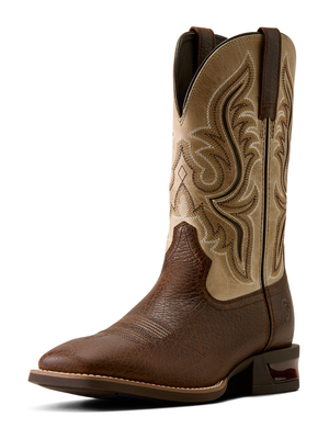 Bottes Western Conquer Wide Square Toe Amber Toffee - Homme