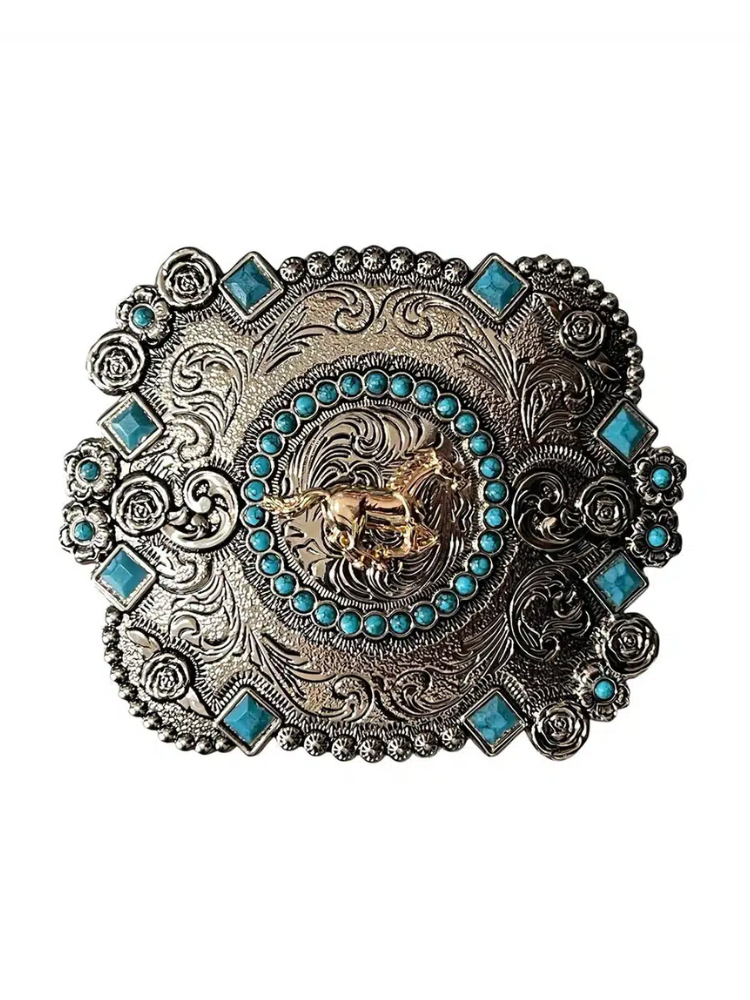 Boucle de ceinture Western