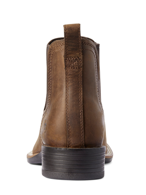 Men's Booker Chelsea Western Distressed Tan Boots