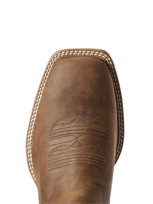 Men's Booker Chelsea Western Distressed Tan Boots