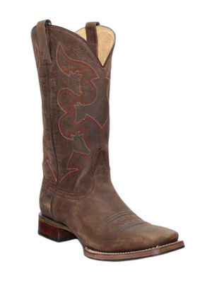 Bottes Western Canadian Design Brown Crazy Horse - Homme