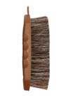 Soft brush with natural bristles, wide and non-slip