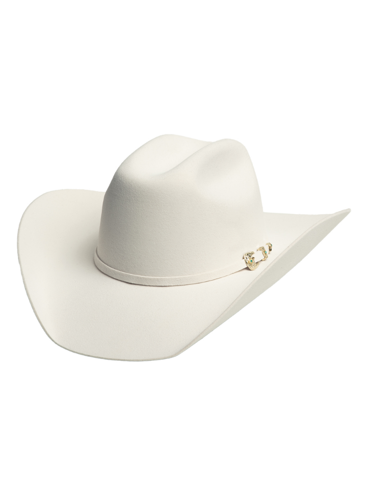 Chapeau Western en feutre Legacy 8X Blanc - Adulte