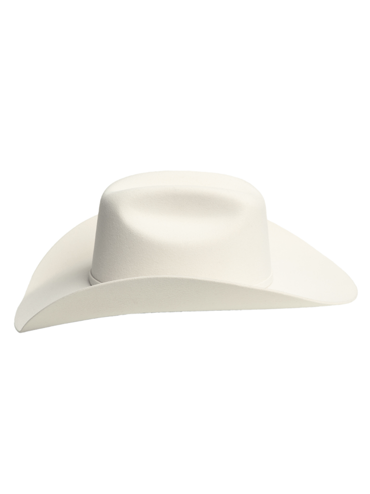 Chapeau Western en feutre Legacy 8X Blanc - Adulte