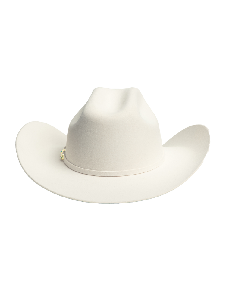 Chapeau Western en feutre Legacy 8X Blanc - Adulte