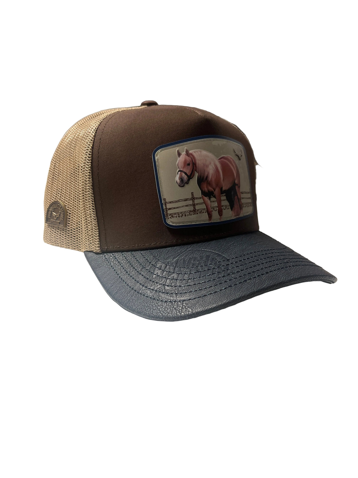 Casquette Cheval Brune - Adulte