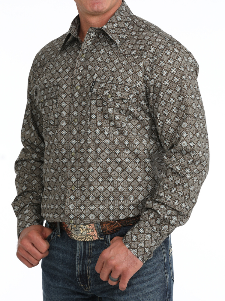 Chemise Western Floral Paisley - Homme