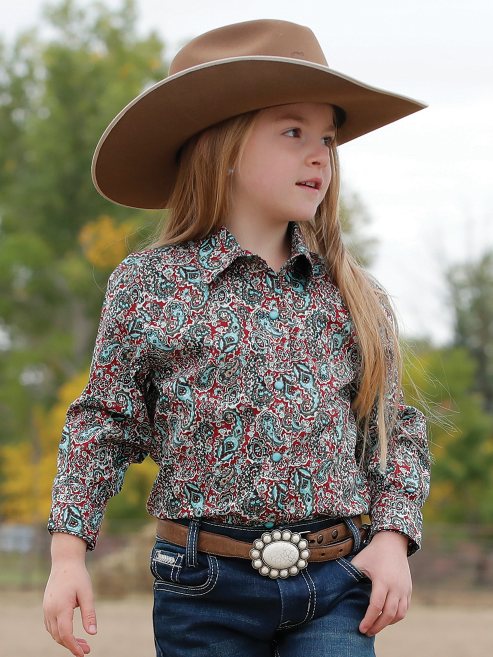 Chemise Paisley - Fille