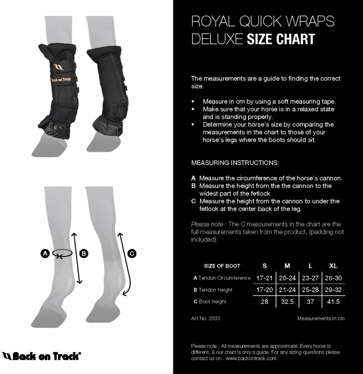 Guêtres de repos Airflow Quick Wrap Deluxe