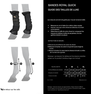 Guêtres de repos Airflow Quick Wrap Deluxe
