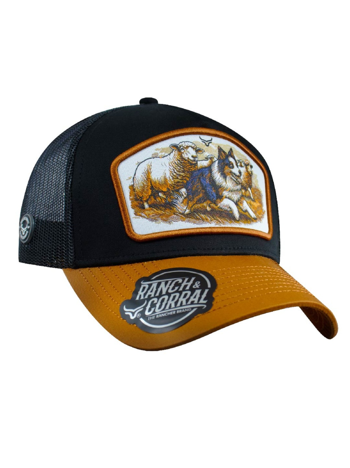 Casquette Berger Australien et moutons