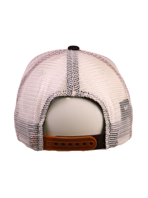 Brown Orange Chase Cap