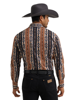 Men's Checotah® Brown Western Shirt