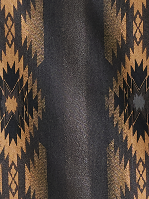 Chemise western Checotah® brune et noire - Homme