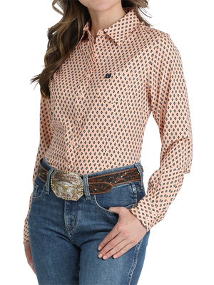 Chemise Western Peach ArenaFlex - Femme