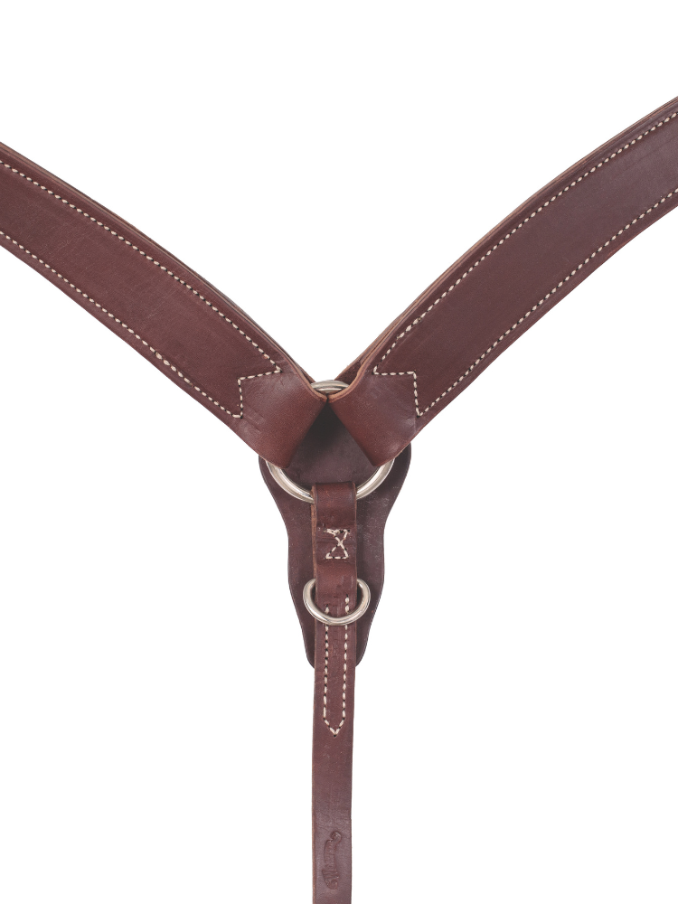 Bricole Western Contoured avec anneau central
