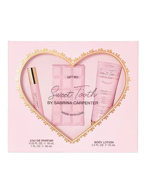 Coffret Cadeau 3 Pièces Eau de parfum & Brillant à lèvres Sweet Tooth