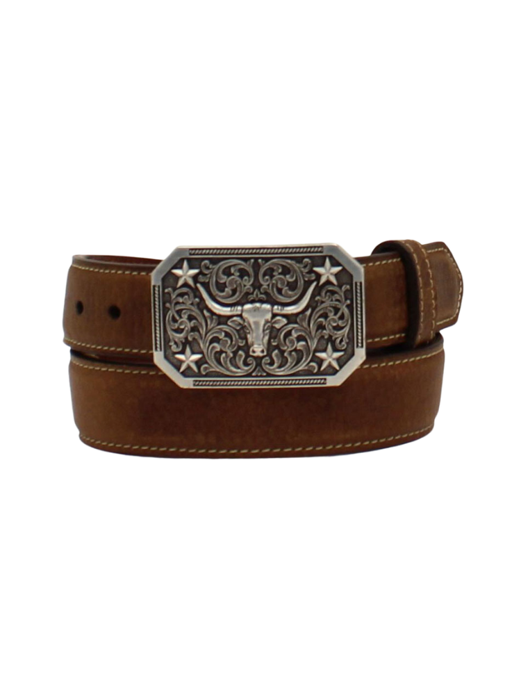 Belt with Longhorn buckle - Child