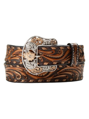 Ceinture western Scroll Tooled - Femme