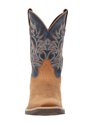 Bottes Western Shyloh Cutter Toe Brown et Denim Blue - Enfant