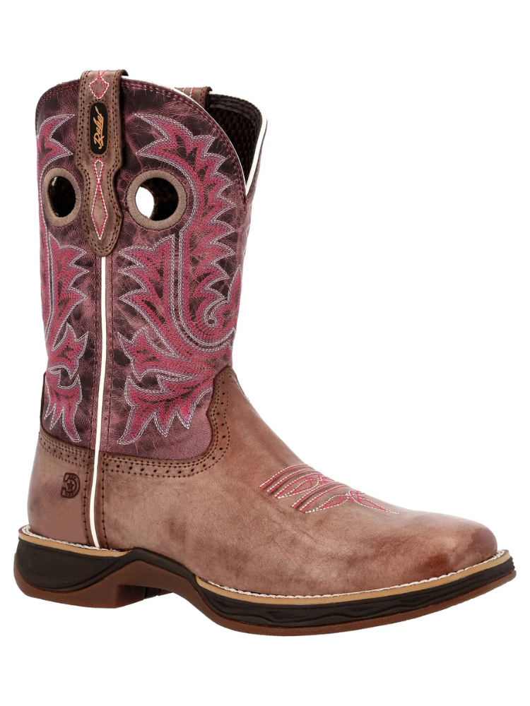 Bottes Western Lady Rebel Ultra Lite Burnished Chestnut - Femme
