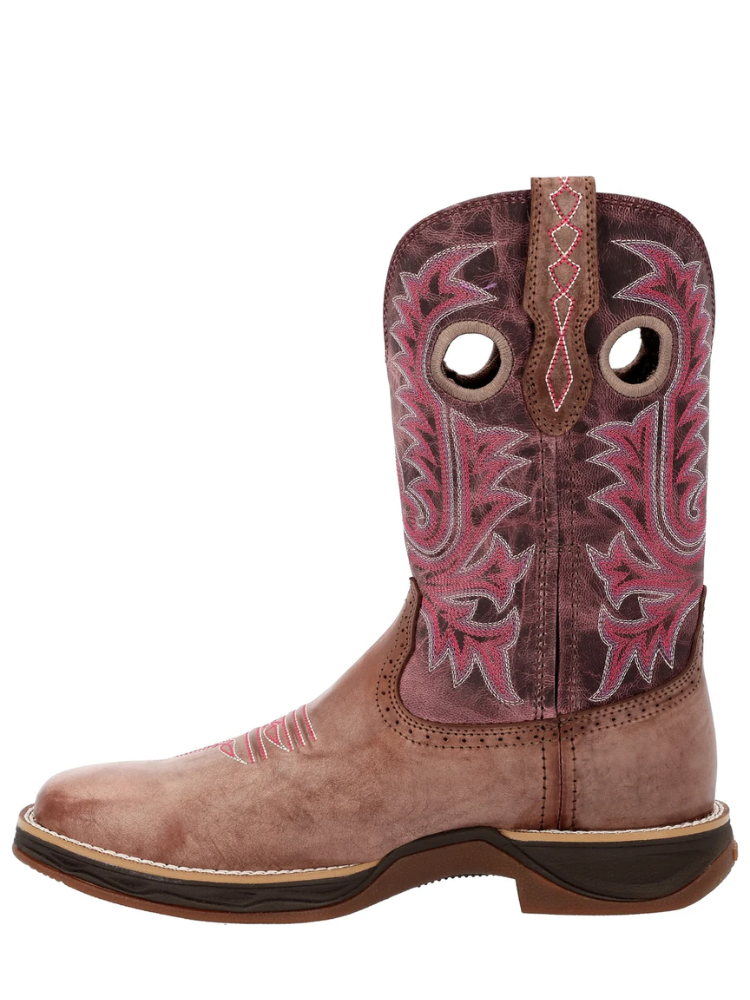 Bottes Western Lady Rebel Ultra Lite Burnished Chestnut - Femme