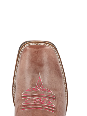 Bottes Western Lady Rebel Ultra Lite Burnished Chestnut - Femme