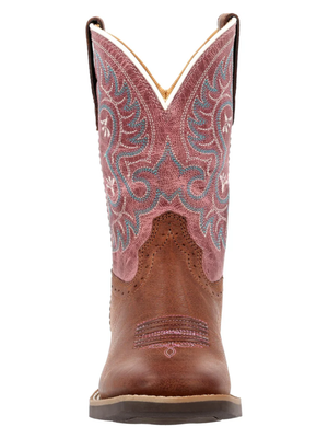 Shyloh Rusty Brown Western Boots - Kids