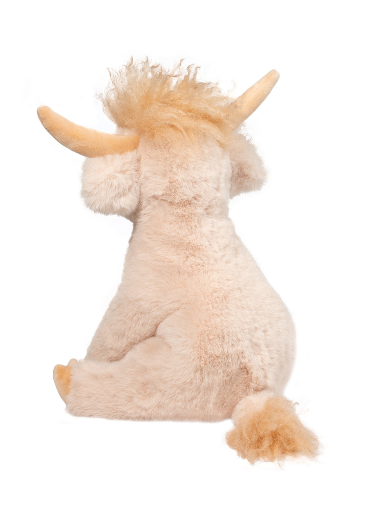 Peluche Vache Highland crème Laddie Soft