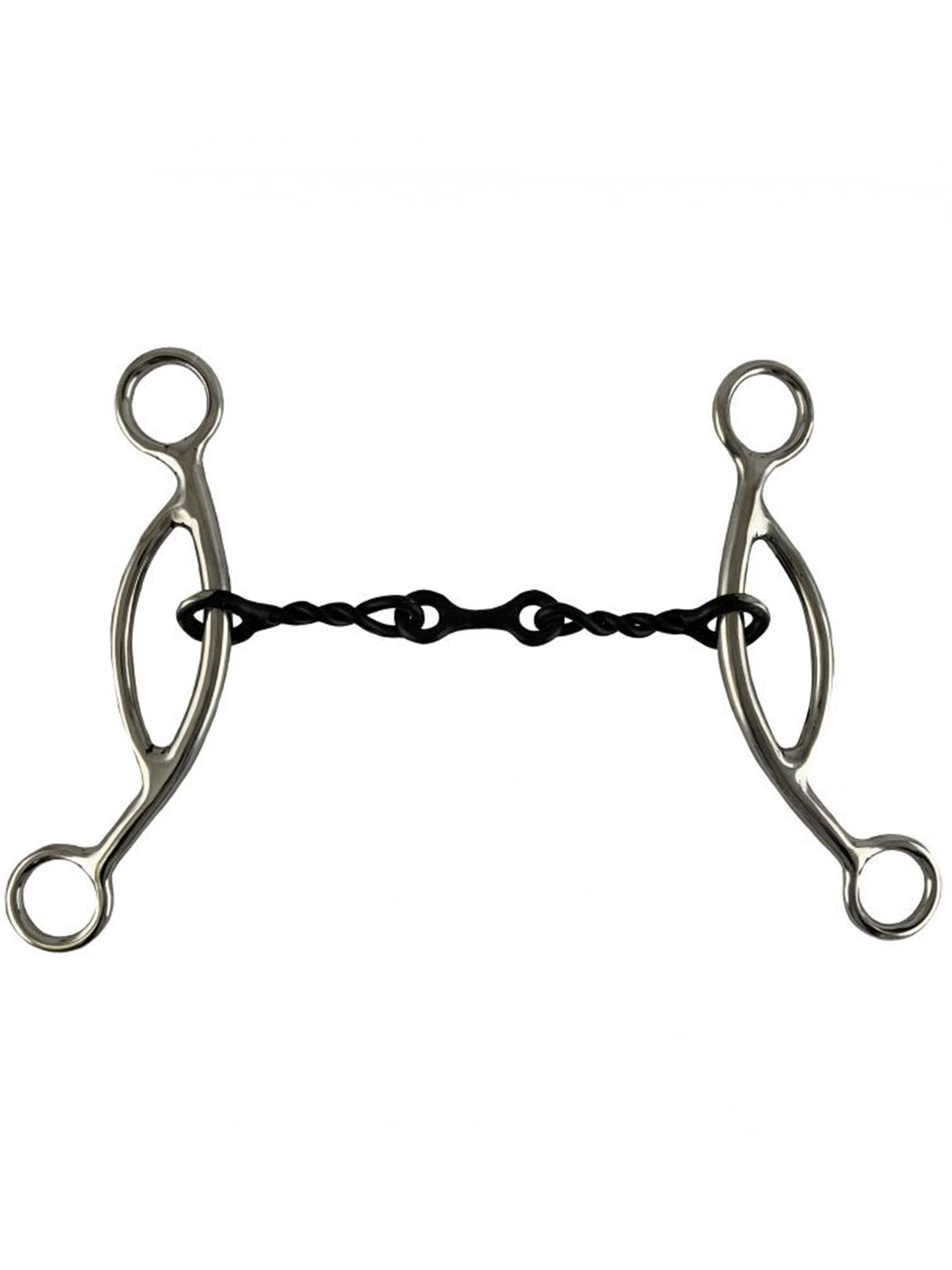 Mors Western Sweet Iron Dogbone avec gag glissant