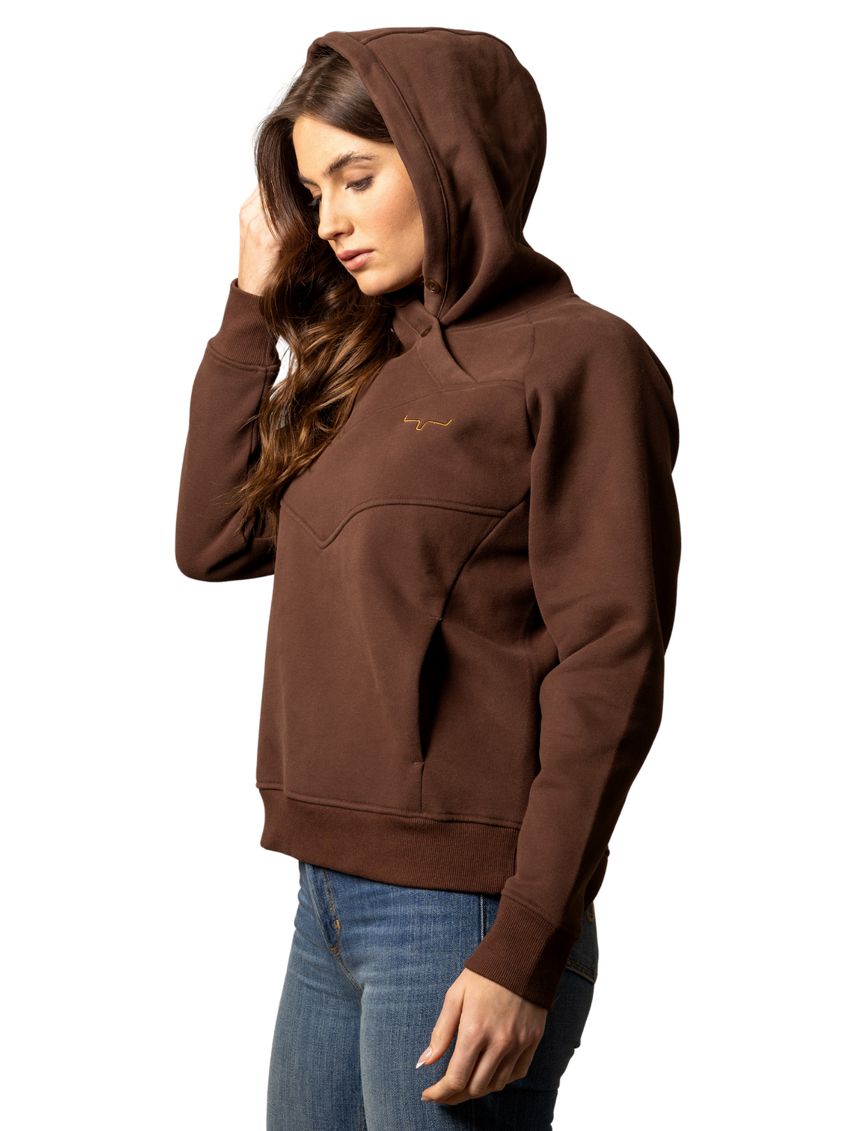 Chandail à capuchon Ella Brown - Femme